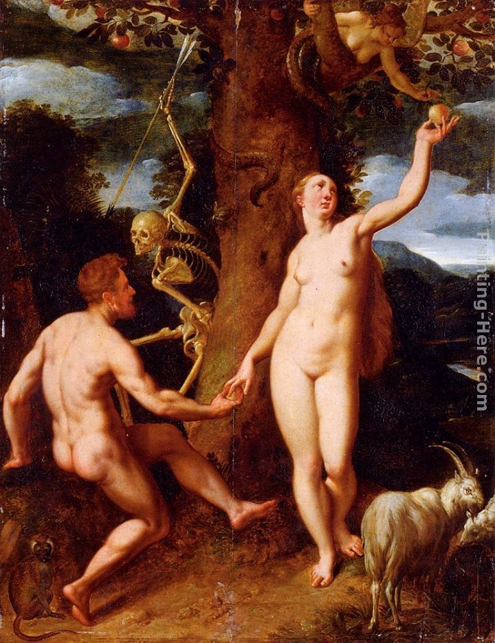 Cornelis Cornelisz The Fall Of Man
